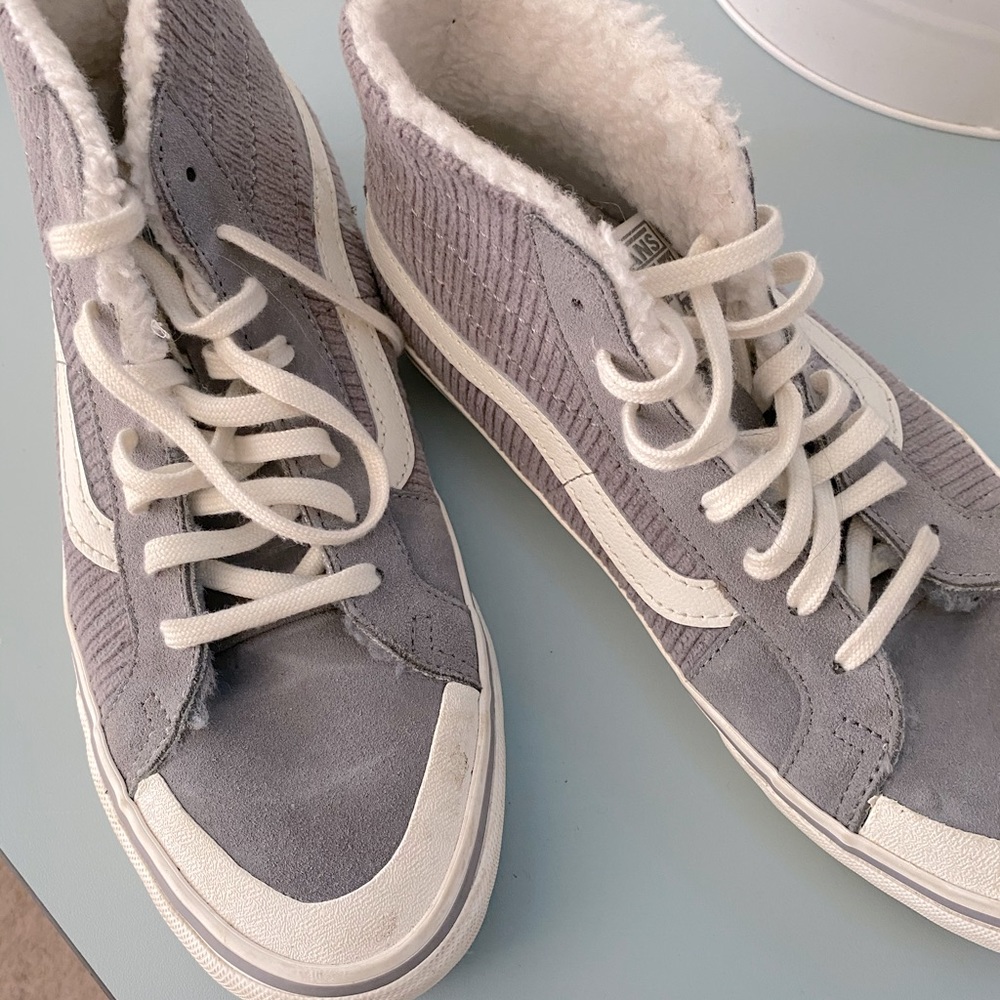 Super cute Madewell Vans high top